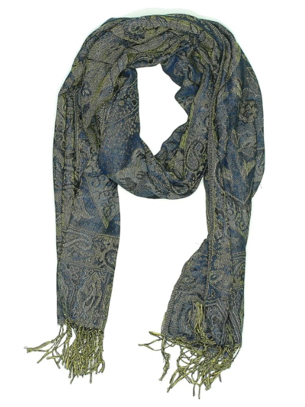 EUC Pashmina Paisley Scarf